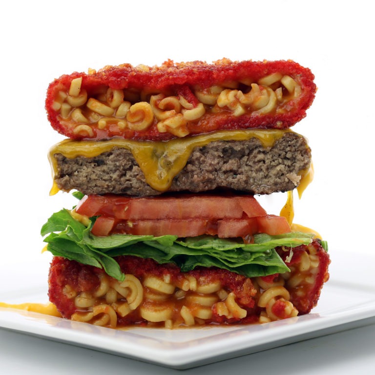 The SpaghettiOs Burger Bun