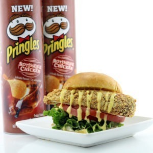 Rotisserie Chicken Pringles Breaded Rotisserie Chicken Sandwich