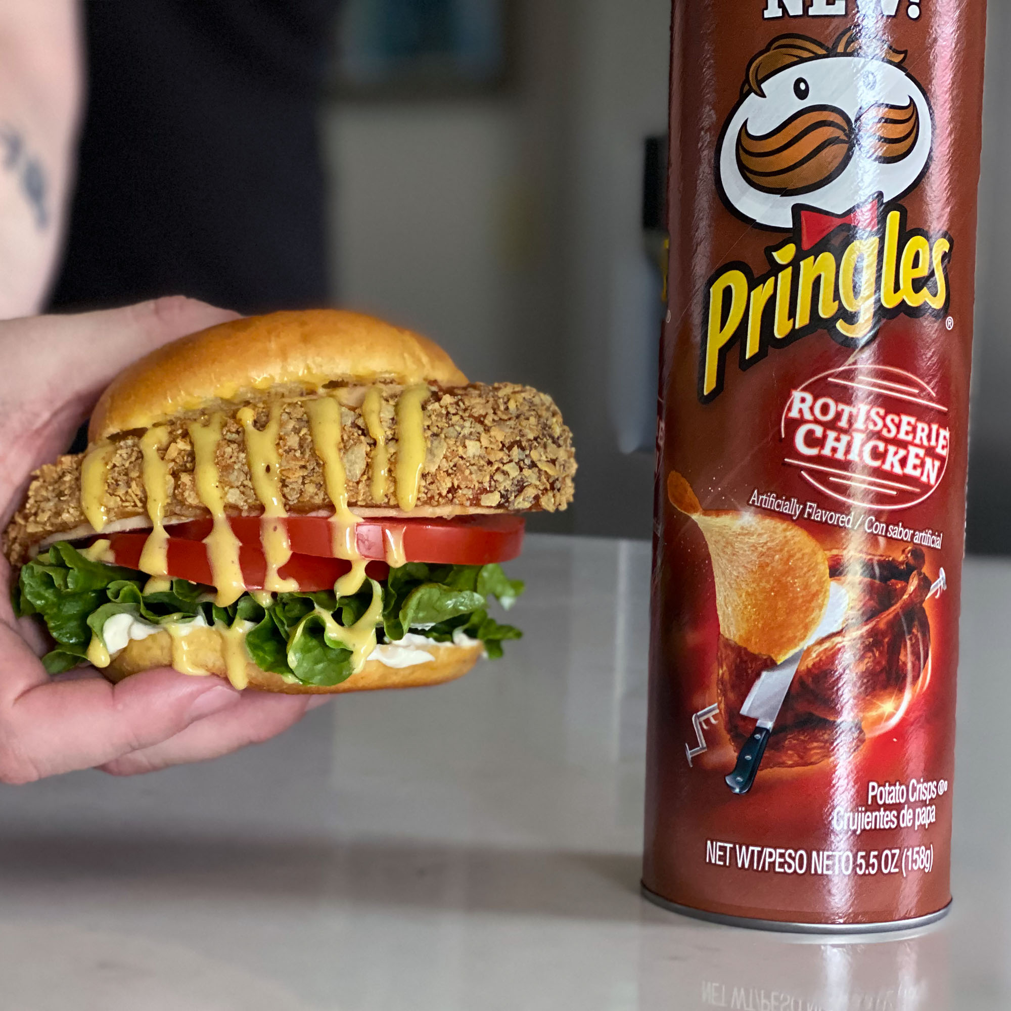 Rotisserie Chicken Pringles Breaded Rotisserie Chicken Sandwiches ...