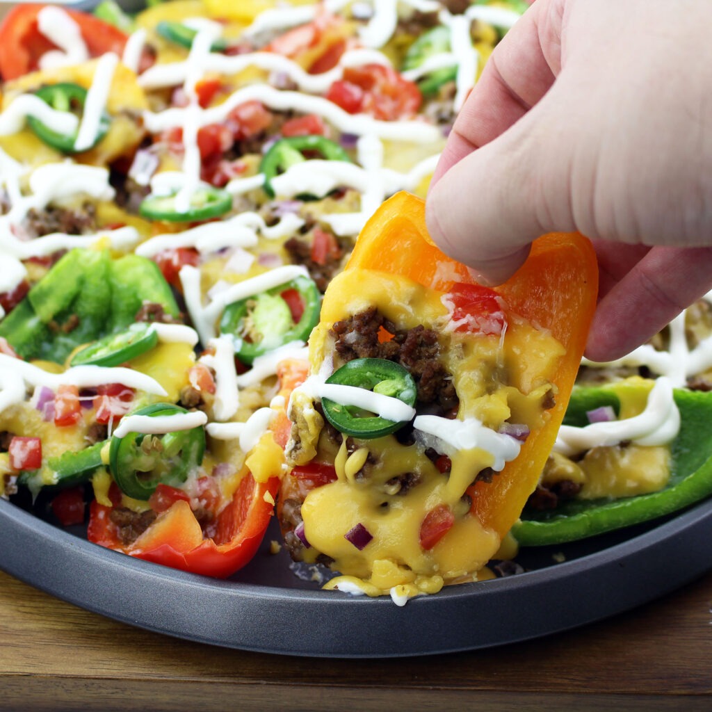 Bell Pepper Nachos Food Recipes & Videos
