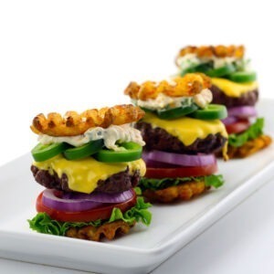 Jalapeno Popper Cheeseburger Sliders