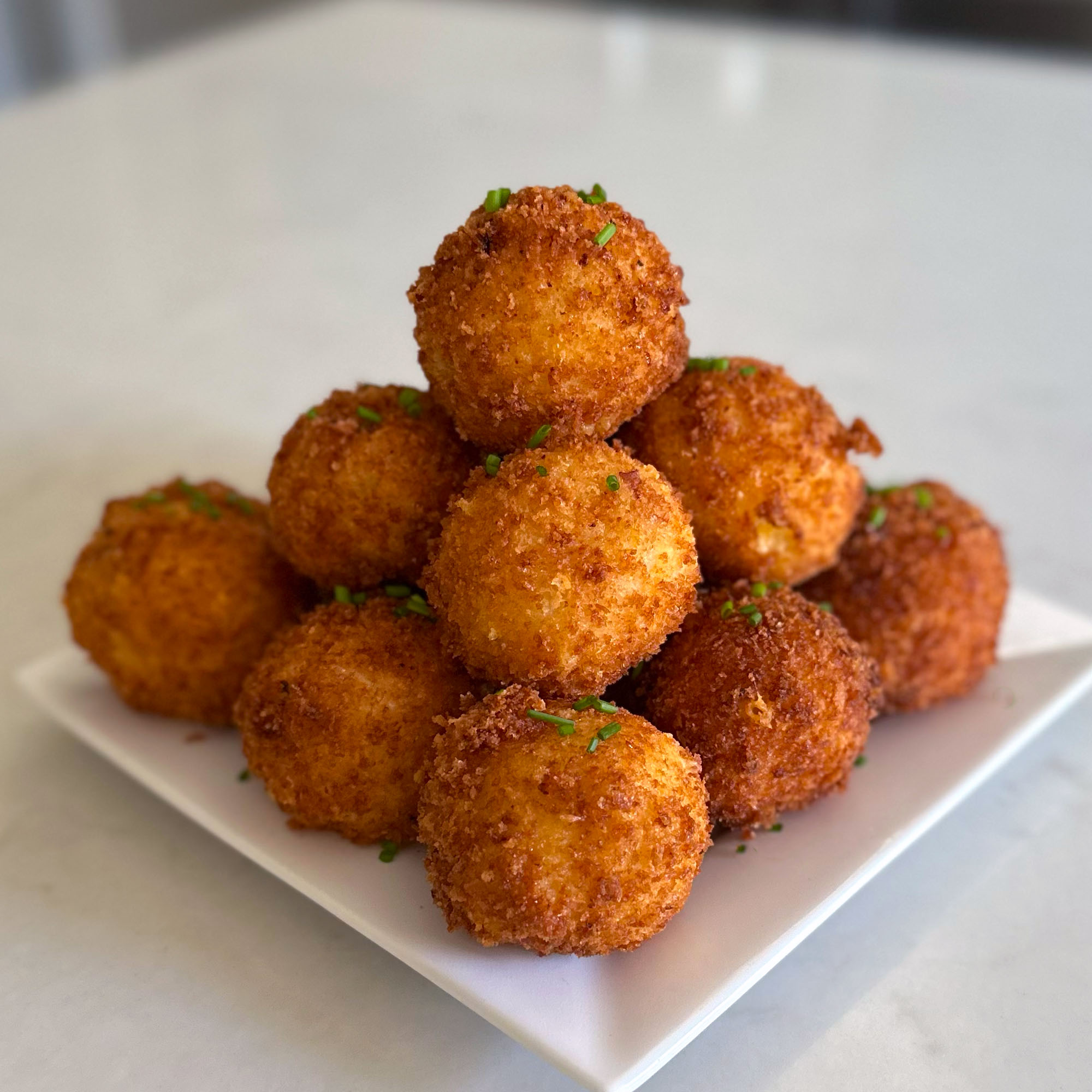 deep fried mashed potatoes