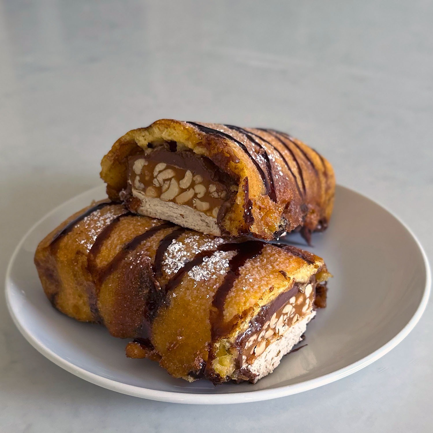 Deep-fried candy bars