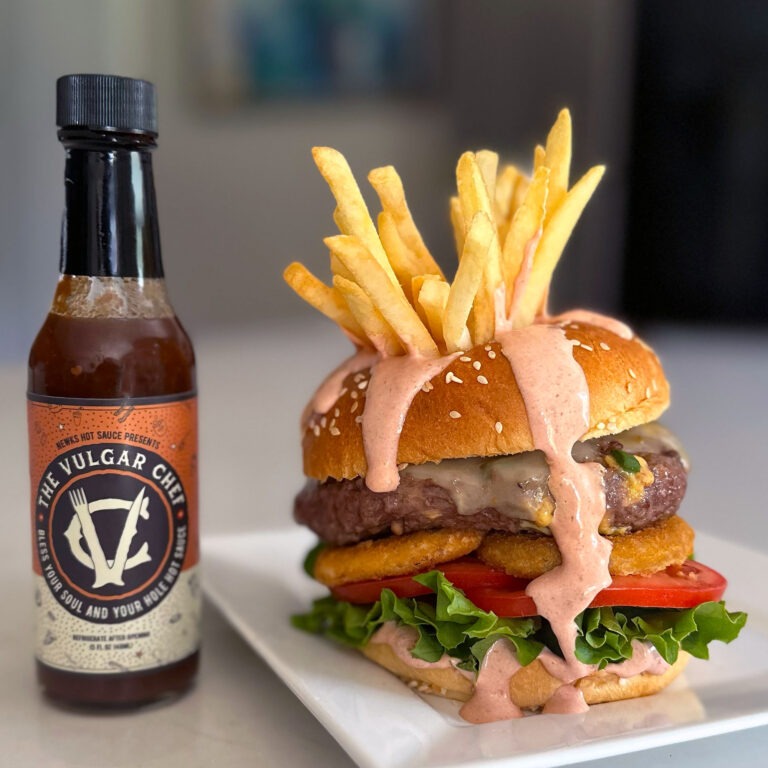 The Vulgar Chef Burger