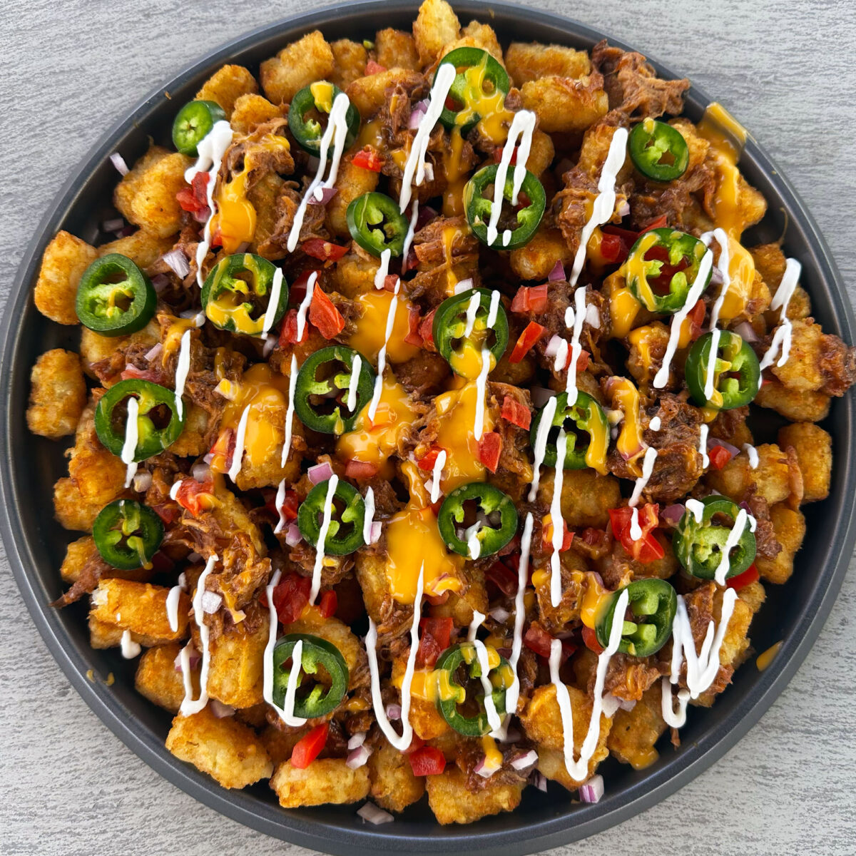 Totchos (Tater Tot Nachos)