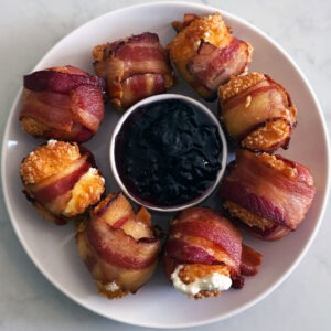 Deep Fried Bacon Wrapped Cream Cheese