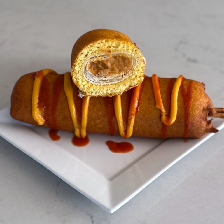 Bean and Cheese Burrito Corn Dogs