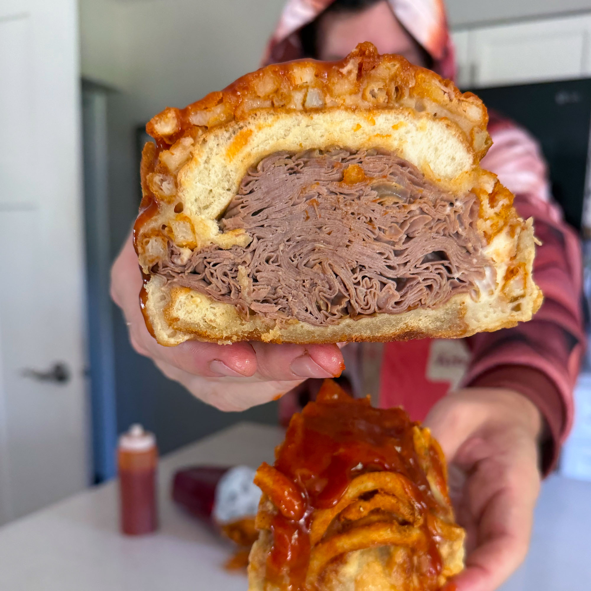 The Deep Fried Arby's Roast Beef Sandwich